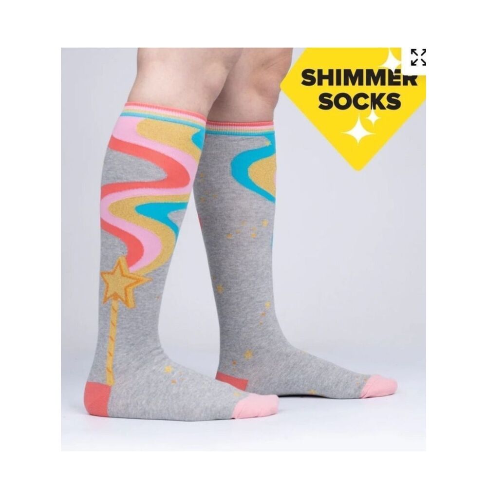 NWT Sock it To Me knee high ‘It’s Magic’ socks